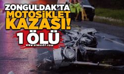 Zonguldak'ta motosiklet kazası: 1 ölü