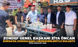 ZONDEF Genel Başkanı Ziya ÖNCAN, Bursa’da Zonguldaklı Hemşehrileriyle Buluştu