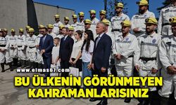 Bakan Yardımcısı Aydın'dan, Amelebirliği'nin 103. yılında madencilere deprem teşekkürü