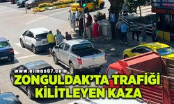 Işıkta vurdu, trafiği kilitledi