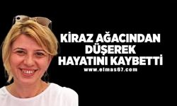 Kiraz ağacından düşen Aliye Yankın hayatını kaybetti