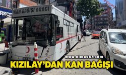 Kızılay'dan kan bağışı