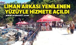 Liman Arkası yenilenen yüzüyle hizmete açıldı