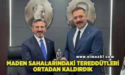 Bakan Yardımcısı Aydın: "Maden sahalarındaki tereddütleri ortadan kaldırdık, tamamen açık ve şeffaf kurallara bağladık