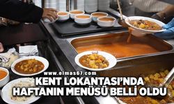 Kent Lokantası’nda haftanın menüsü belli oldu
