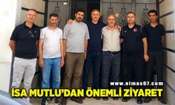 İsa Mutlu, MTA Doğu Anadolu Bölge Müdürlüğünü ziyaret etti