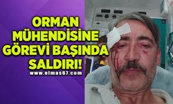 Orman Mühendisi Ahmet Hışır’a görevi başında saldırı!