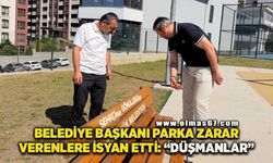 Belediye Başkanı parka zarar verenlere tepkili: "Bunlar Karabük düşmanı"