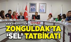 Zonguldak’ta masabaşı tatbikatı