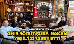 GMİS Söğüt Şube Kurucu Heyeti, Hakan Yeşil’i ziyaret etti