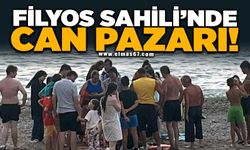 Filyos sahilinde korkutan anlar, kramp giren vatandaşı cankurtaranlar kurtardı