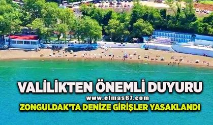 Valilikten önemli uyarı: Zonguldak’ta denize girişler yasaklandı