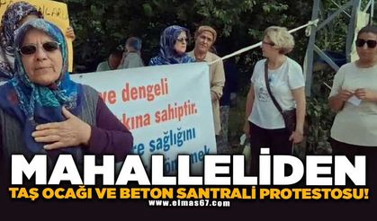 KAMYONLARIN GEÇTİĞİ YOLU TRAFİĞE KAPATTILAR