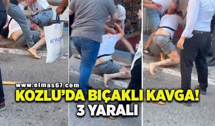 Kozlu’da döner bıçaklı kavga: 3 yaralı