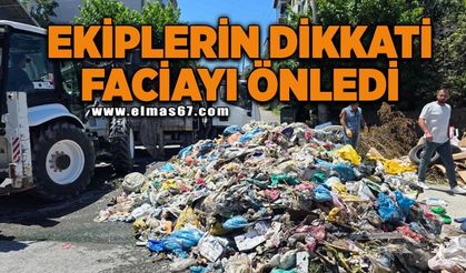Ekiplerin dikkati faciayı önledi