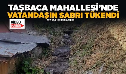 Taşbaca Mahallesi'nde Bir Aydır Çözülmeyen Yol Sorunu Tepki Çekiyor
