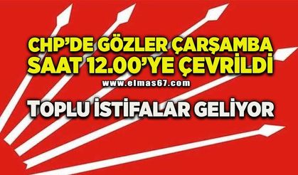 CHP’de toplu istifa