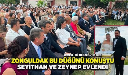 Erdem ailesinin mutlu günü: Yağız Seyithan Erdem ve Zeynep Sude Yamakoğlu, dünyaevine girdi