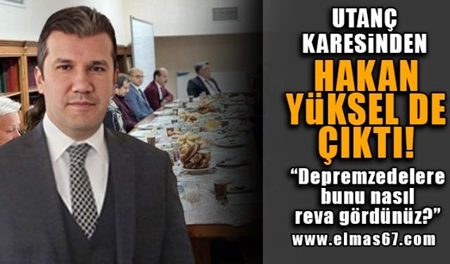 Utanç karesinden Hakan Yüksel'de çıktı... Depremzedelere bunu nasıl reva gördünüz?