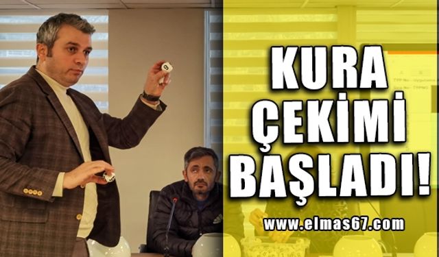 KURA ÇEKİMİ BAŞLADI!