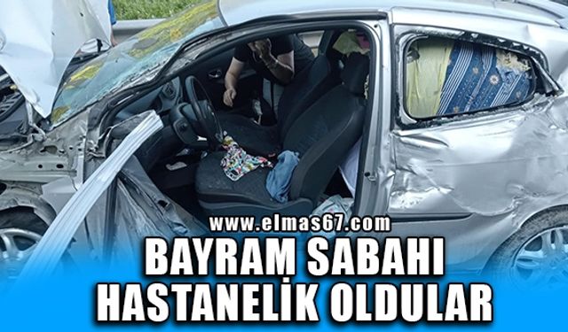 Bayram sabahı hastanelik oldular