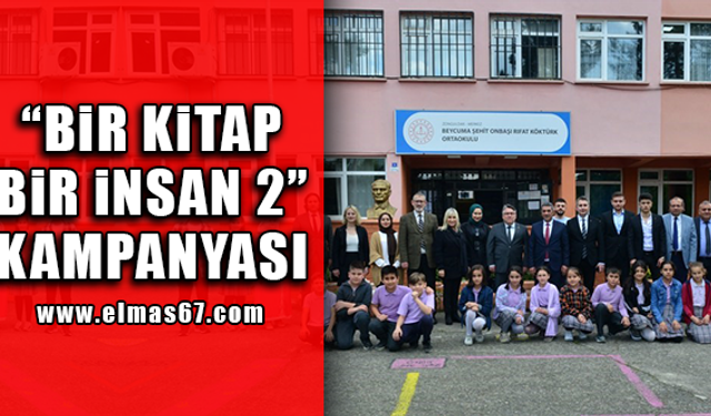 “Bir Kitap Bir İnsan 2” kampanyası