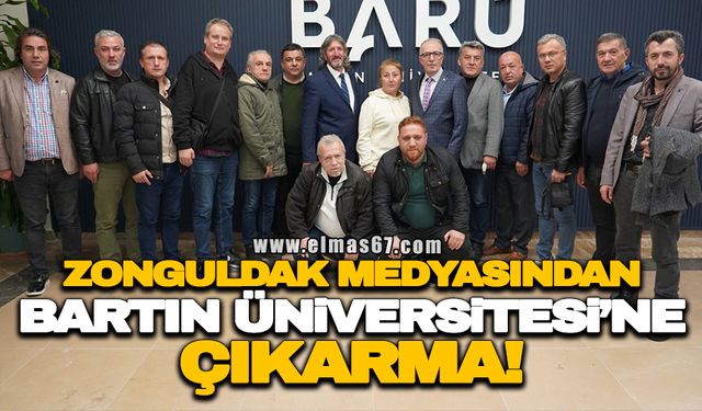 Zonguldak medyası Bartın Üniversitesi'ne çıkarma yaptı!