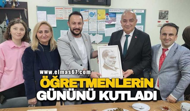 Öğretmenlerin gününü kutladı