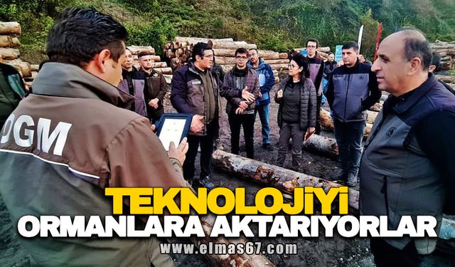 Teknolojiyi Ormanlara aktarıyorlar