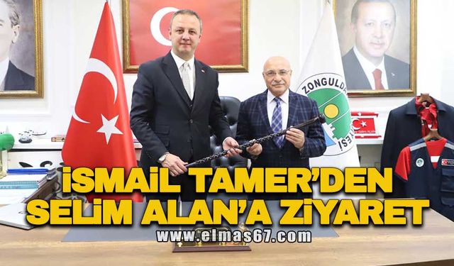 İsmail Tamer’den Ömer Selim Alan’a ziyaret