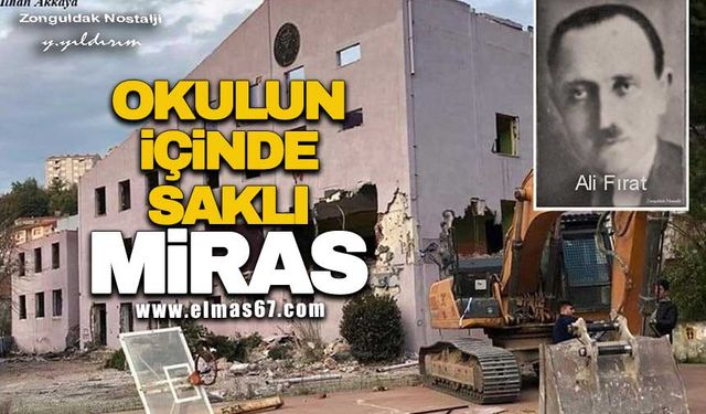 Okulun içinde saklı miras!