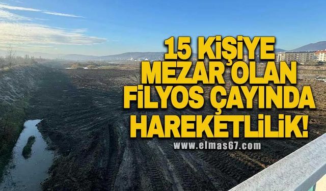 15 kişiye mezar olan Filyos Çayı’nda hareketlilik!
