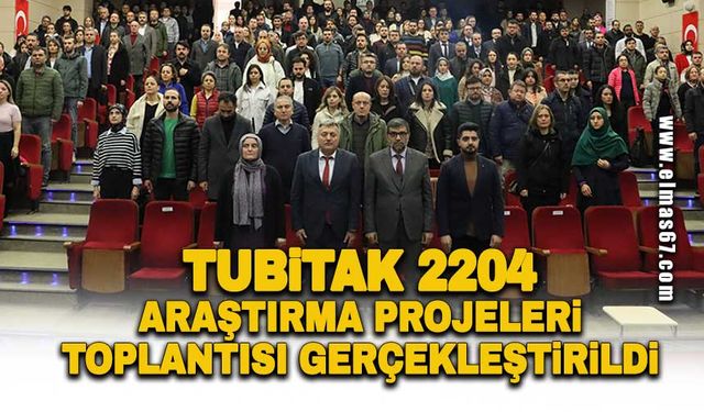 TÜBİTAK 2204 Araştırma Projeleri toplantısı gerçekleştirildi