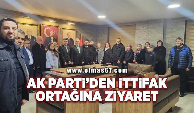 AK Parti'den ittifak ortağına ziyaret