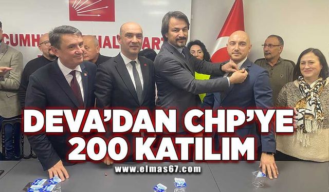 DEVA’dan CHP’yi 200 kişilik katılım