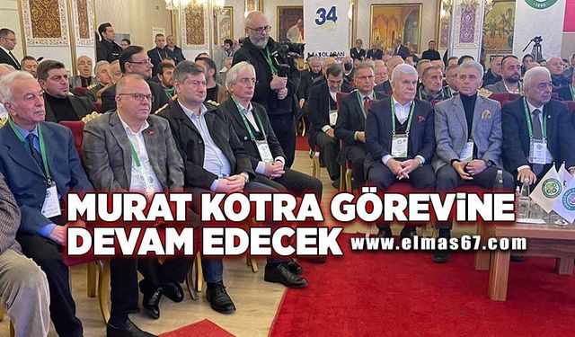 Murat Kotra görevine devam edecek