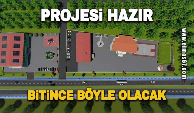Projesi hazır... Bitince böyle olacak