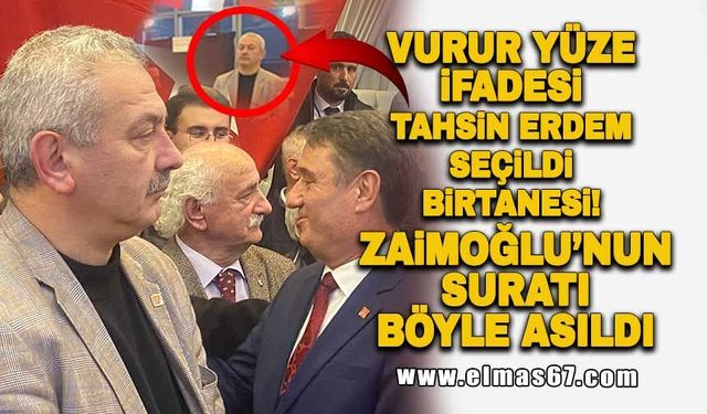 Vurur yüze ifadesi, Tahsin Erdem seçildi bir tanesi...  Osman Zaimoğlu'nun suratı böyle asıldı