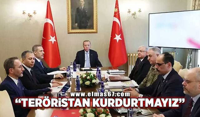 Zirve sonrası açıklama: Teröristan kurdurtmayız