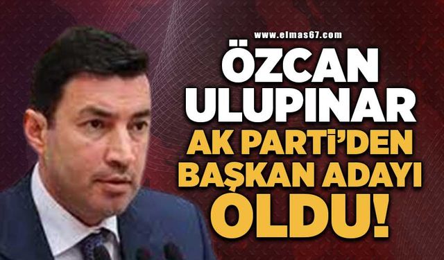 Özcan Ulupınar AK Parti'den başkan adayı oldu!