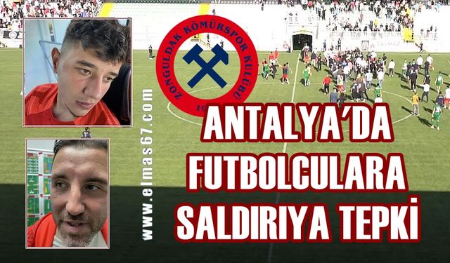 Zonguldak Kömürsporlu futbolculara saldırdılar!