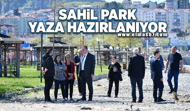 Sahil Park yaza hazırlanıyor