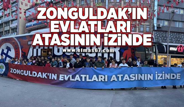 Zonguldak'ın evlatları atasının izinde!