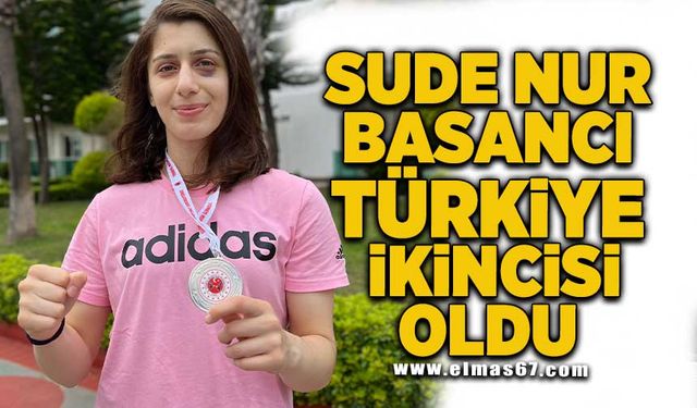 Sude Nur Basancı Türkiye İkincisi oldu