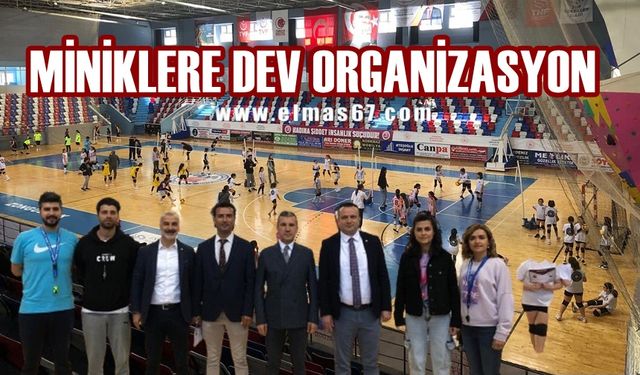 Zonguldak’ta miniklere dev organizasyon