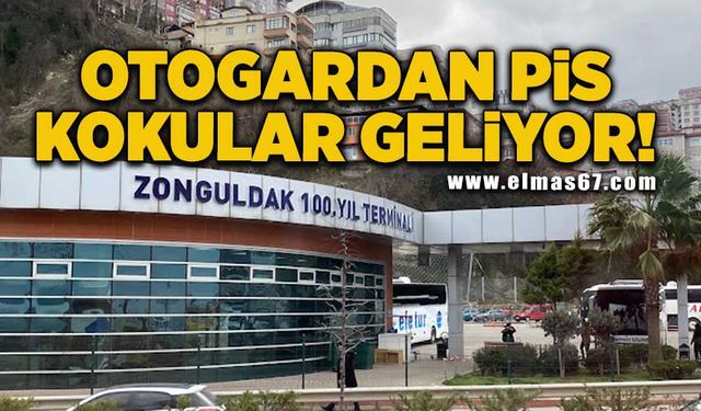 Zonguldak otogarından pis kokular geliyor!