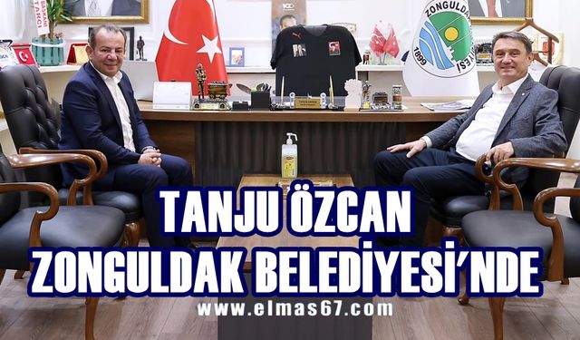Tanju Özcan, Zonguldak Belediyesi’nde!