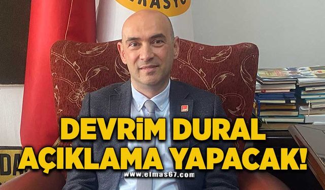 Devrim Dural Açıklama yapacak!