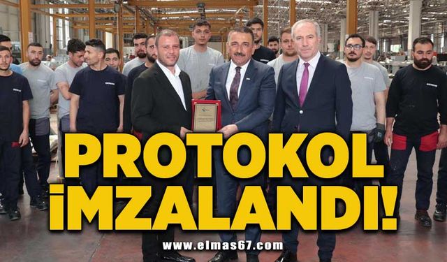 Protokol imzalandı!