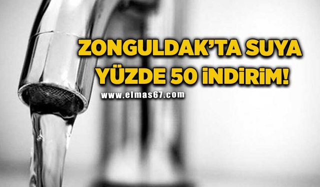 Zonguldak’ta emekliye suda yüzde 50 indirim müjdesi
